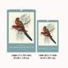Birds of Australia Wall Calendar – John Gould Art, Ornithology Gift, Semi-Glossy Paper