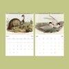 Birds of Australia Wall Calendar – John Gould Art, Ornithology Gift, Semi-Glossy Paper
