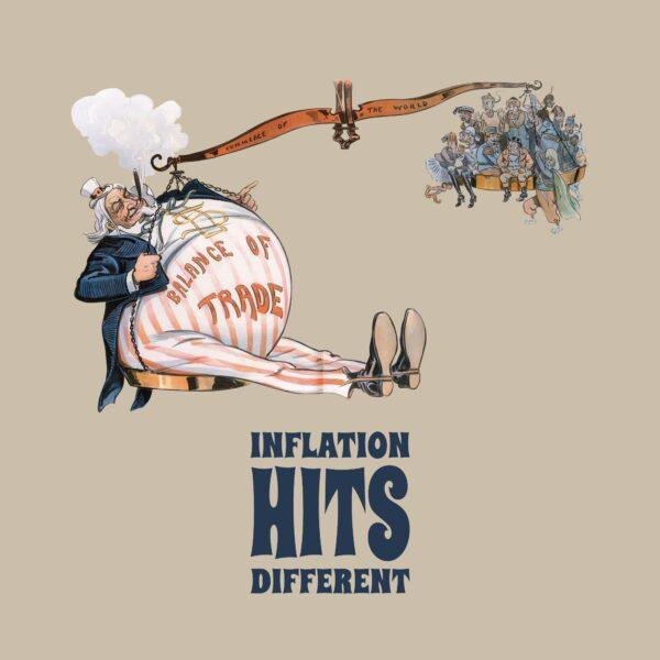 Vintage Political Cartoon T-Shirt – Inflation Humor, Unisex Fit
