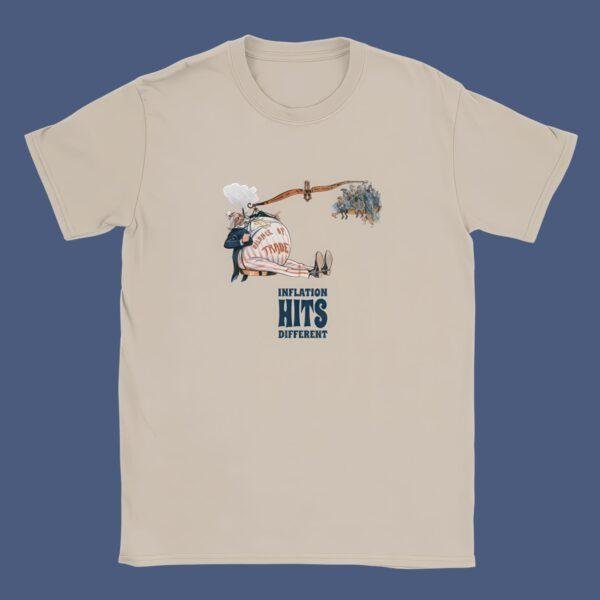 Vintage Political Cartoon T-Shirt – Inflation Humor, Unisex Fit