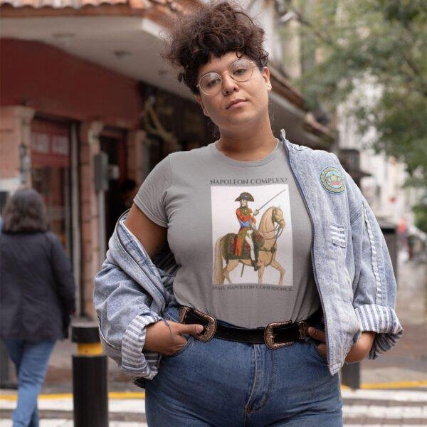 Napoleon 'Confidence' T-Shirt – Funny Historical Meme Art Tee