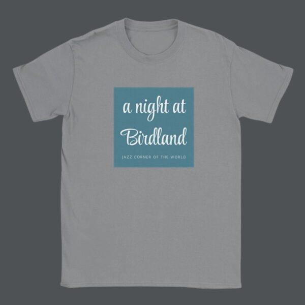 A Night at Birdland T-Shirt | Vintage Jazz Club Tee | Classic Music Lover Gift | Retro NYC Jazz History Shirt | Bebop Vinyl Collector Merch