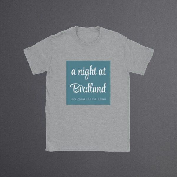 A Night at Birdland T-Shirt | Vintage Jazz Club Tee | Classic Music Lover Gift | Retro NYC Jazz History Shirt | Bebop Vinyl Collector Merch