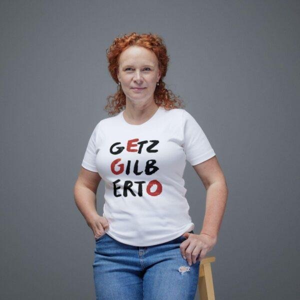 Jazz T-Shirt Brazilian Music & Bossa Nova Tee, Getz Gilberto Tribute, Vintage Jazz Shirt, Unisex Gift for Music Lovers