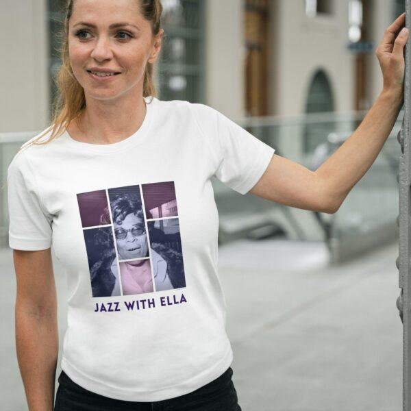 Ella Fitzgerald - Musician Tee, First Lady of Song, Short Sleeve T-Shirt