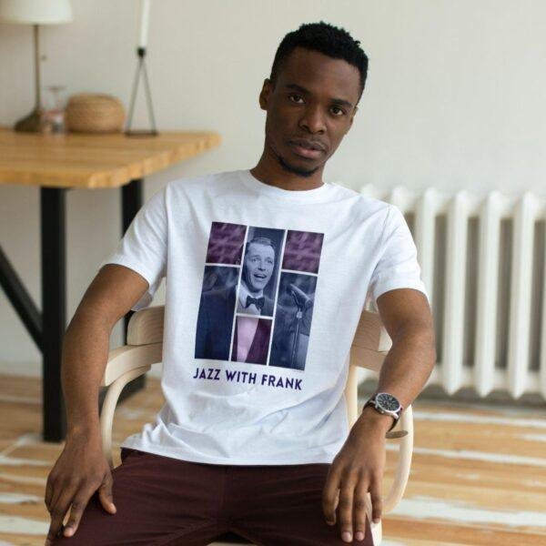 Frank Sinatra - Musician Tee, Music Legend, Thinking of You, Short Sleeve T-Shirt