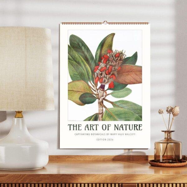 Wild Flowers Wall Calendar – Mary Vaux Walcott's Victorian Art Work, Semi-Glossy Paper