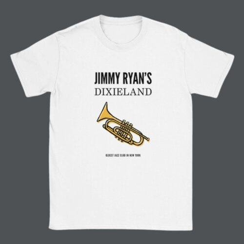 Jimmy Ryan's Dixieland Jazz T-Shirt - Vintage-Style Musician Tee