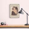 Satirical Artwork, Dark Academia Art: “Bestial by Name – Brutal by Nature” – Phrenology Head Print
