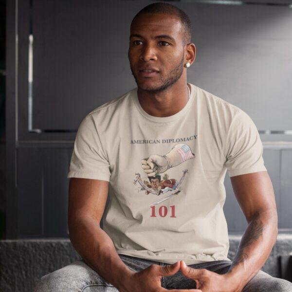 Vintage Political Satire T-Shirt – Louis Dalrymple American Diplomacy Art