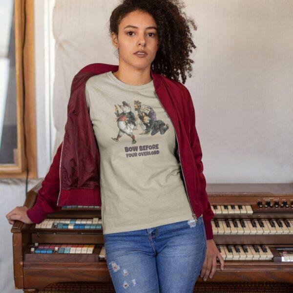 Satirical History T-Shirt – Bow Before Your Overlord, Louis Dalrymple Cartoon