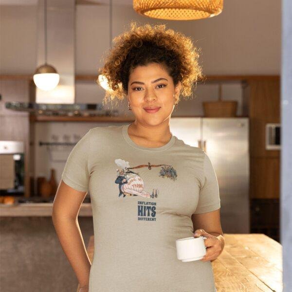 Vintage Political Cartoon T-Shirt – Inflation Humor, Unisex Fit