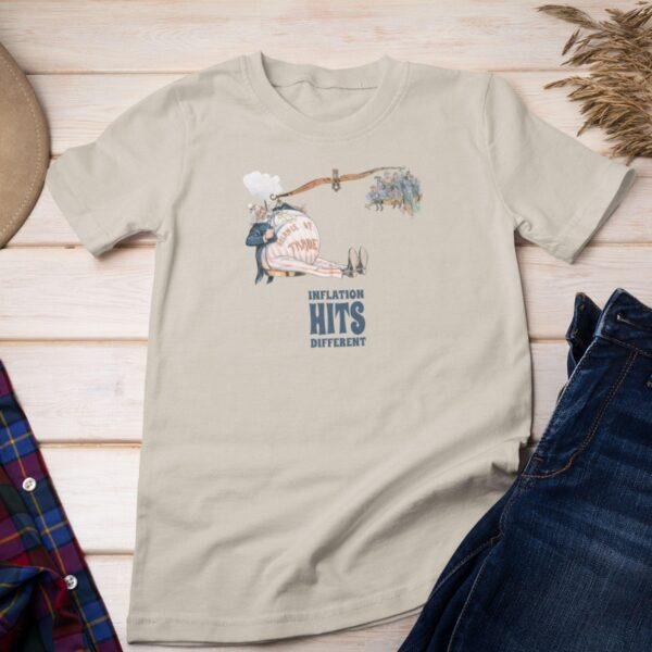 Vintage Political Cartoon T-Shirt – Inflation Humor, Unisex Fit