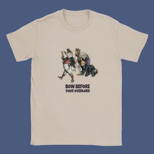 Satirical History T-Shirt – Bow Before Your Overlord, Louis Dalrymple Cartoon