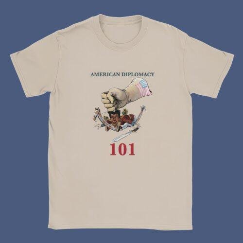 Vintage Political Satire T-Shirt – Louis Dalrymple American Diplomacy Art
