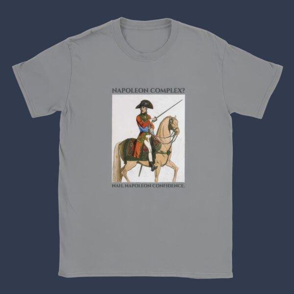 Napoleon 'Confidence' T-Shirt – Funny Historical Meme Art Tee