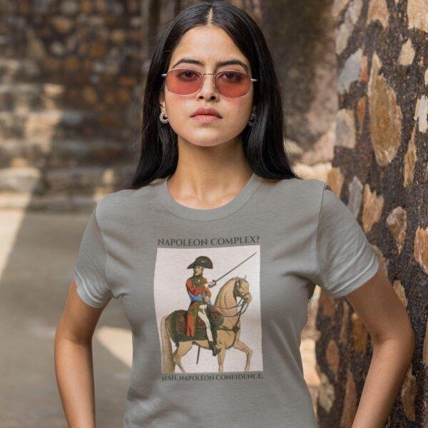 Napoleon 'Confidence' T-Shirt – Funny Historical Meme Art Tee