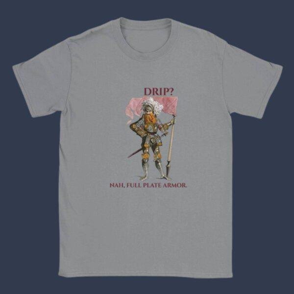Swiss Guard Meme T-Shirt, Medieval Humor Tee, Vintage Art Parody
