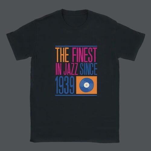 Finest Jazz T-Shirt | Vintage Jazz Music Tee | Retro Vinyl Record Shirt | Classic Jazz Club Merch | Gift for Music Lovers & Vinyl Collectors
