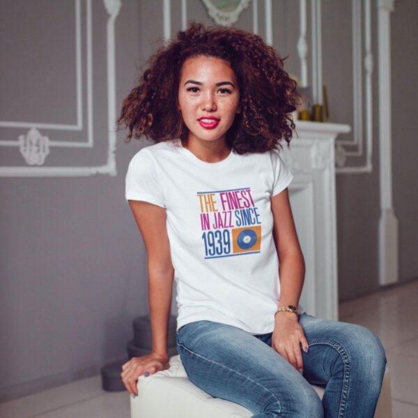Finest Jazz T-Shirt | Vintage Jazz Music Tee | Retro Vinyl Record Shirt | Classic Jazz Club Merch | Gift for Music Lovers & Vinyl Collectors