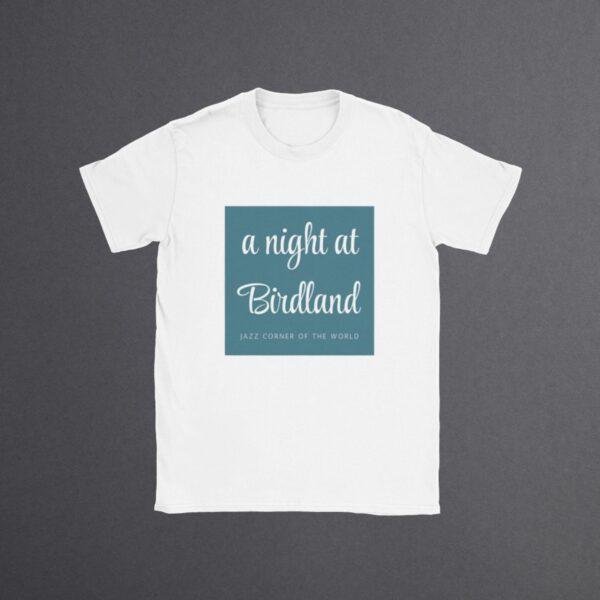 A Night at Birdland T-Shirt | Vintage Jazz Club Tee | Classic Music Lover Gift | Retro NYC Jazz History Shirt | Bebop Vinyl Collector Merch