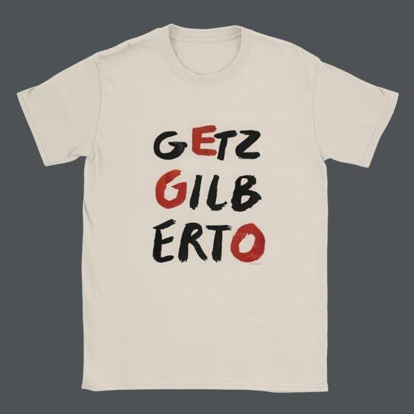 Jazz T-Shirt Brazilian Music & Bossa Nova Tee, Getz Gilberto Tribute, Vintage Jazz Shirt, Unisex Gift for Music Lovers