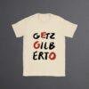 Jazz T-Shirt Brazilian Music & Bossa Nova Tee, Getz Gilberto Tribute, Vintage Jazz Shirt, Unisex Gift for Music Lovers