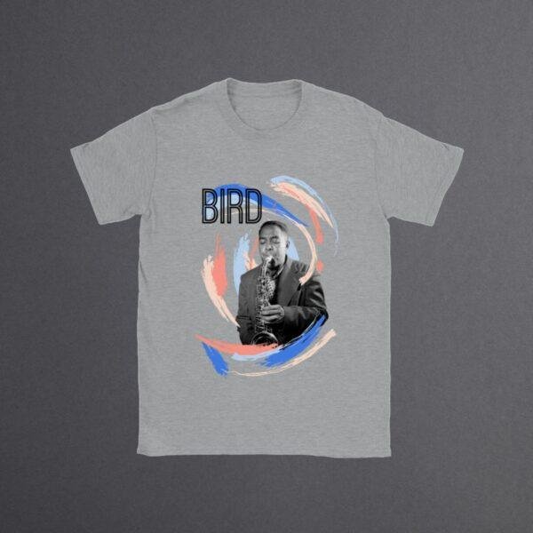 Charlie Parker - Jazz Legend T-Shirt, Classic Jazz Saxophone Tee, Oversized T Shirt, Gifts for Musicians