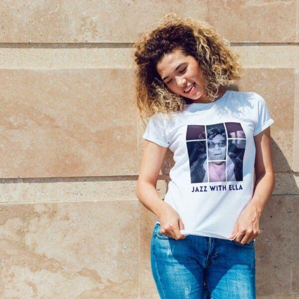 Ella Fitzgerald - Musician Tee, First Lady of Song, Short Sleeve T-Shirt