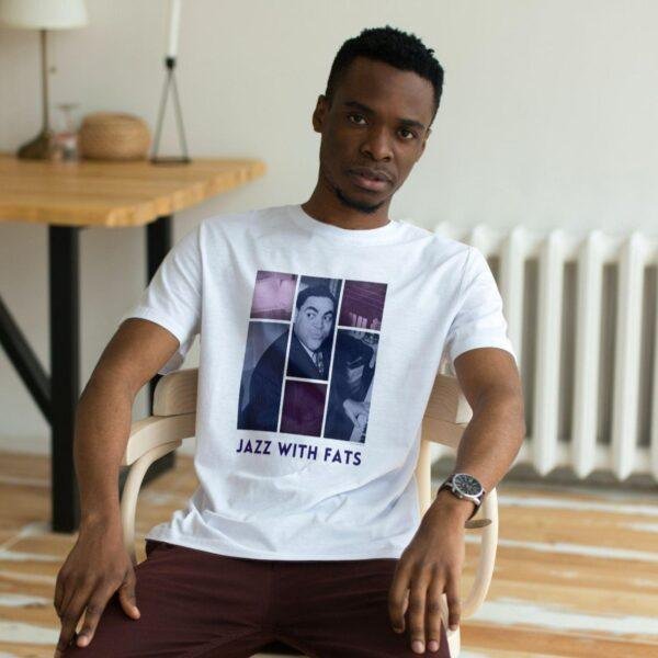 Fats Waller - Musician Tee, Singer Songwriter, Thinking of You, Short Sleeve T-Shirt