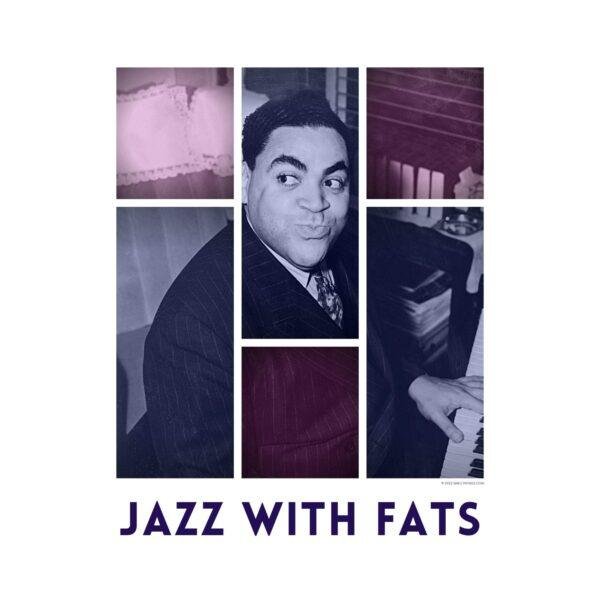 Fats Waller - Musician Tee, Singer Songwriter, Thinking of You, Short Sleeve T-Shirt