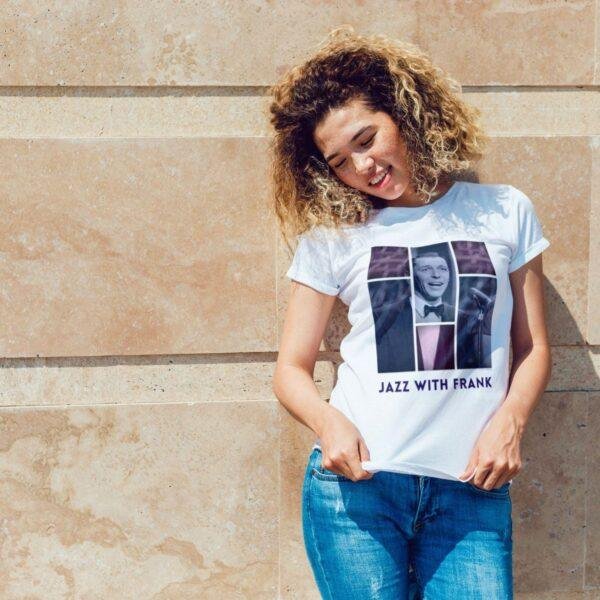 Frank Sinatra - Musician Tee, Music Legend, Thinking of You, Short Sleeve T-Shirt