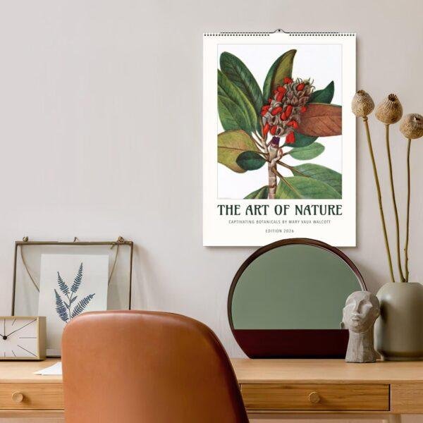 Wild Flowers Wall Calendar – Mary Vaux Walcott's Victorian Art Work, Semi-Glossy Paper