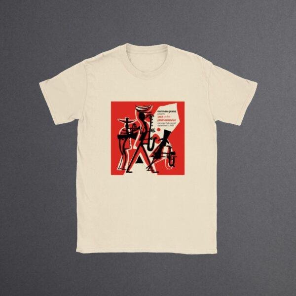 Jazz at the Philharmonic T-Shirt - Vintage-Style Musician Tee