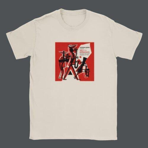 Jazz at the Philharmonic T-Shirt - Vintage-Style Musician Tee