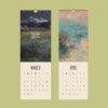 Masterpiece Moments Wall Calendar – Meaningful Quotes, Classic Paintings, Monthly Calendar, Short Life Quotes, Teamwork Motivation