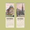 Vienna Souvenir Wall Calendar - Classic Paintings by Ernst Graner, Semi-Glossy Paper