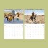 Frederic Remington Wall Calendar – Native American Art, Semi-Glossy Paper