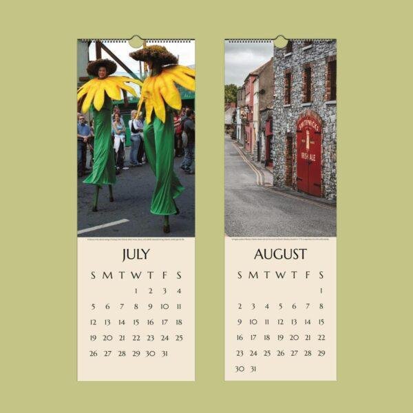 Ireland Wall Calendar – Irish Landscape, Emerald Isle, Heritage & Decor Gift, Semi-Glossy Paper