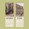 Vienna Souvenir Wall Calendar - Classic Paintings by Ernst Graner, Semi-Glossy Paper