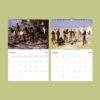 Frederic Remington Wall Calendar – Native American Art, Semi-Glossy Paper