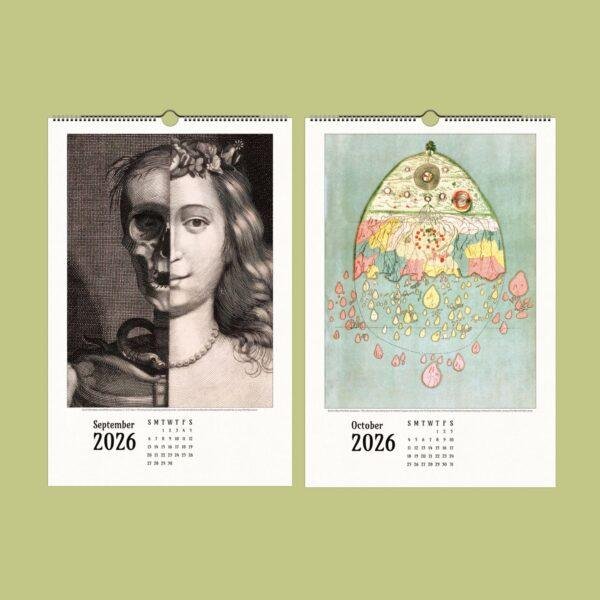 Ethereal Wonders – Wall Calendar of Renaissance Artwork & Medieval Craft, Semi-Glossy Paper