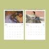 Edgar Degas Wall Calendar - Ballet Dancer, Impressionism Art, Semi-Glossy Paper