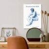 Seasons of Art Wall Calendar – Pencil Sketches, Drawing Studies, Semi-Glossy Paper