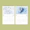 Seasons of Art Wall Calendar – Pencil Sketches, Drawing Studies, Semi-Glossy Paper
