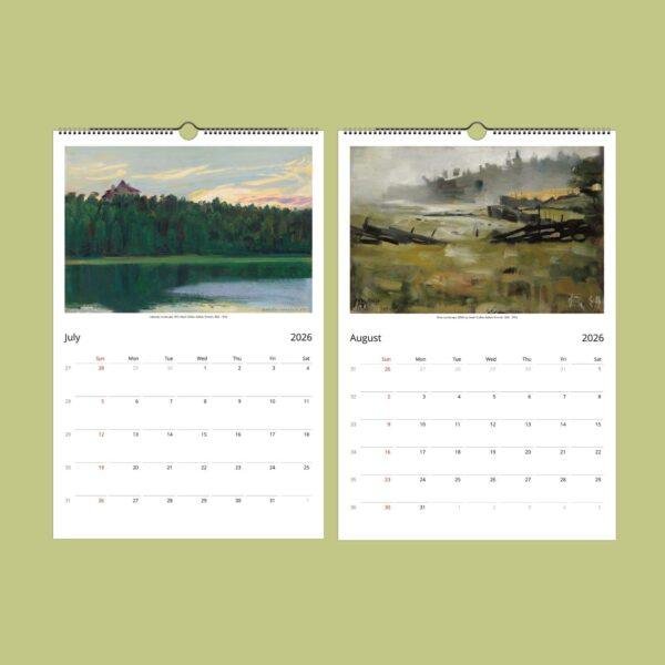 Akseli Gallen-Kallela Wall Calendar