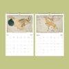 Sidney Hall Wall Calendar: Antique Constellation & Zodiac Sign Illustrations | Vintage Astronomy and Old World Maps | Unique Calendar Gift