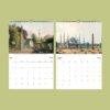 Ottoman Empire Art Wall Calendar – Mediterranean Style, Ancient Wonders, Italian Artist, Semi-Glossy Paper