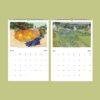 Vincent van Gogh Wall Calendar -Starry Night, Famous Painting, Semi-Glossy Paper