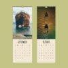 Shipwreck Beach Wall Calendar – Haunted Places, Lost Civilization, Underwater Ruins, Semi-Glossy Paper